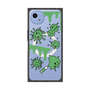 プレミアムスクエアケース with SnapMag［ PAINTING SMILE Green ］
