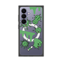 プレミアムスクエアケース with SnapMag［ PAINTING SMILE Green ］