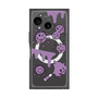 プレミアムスクエアケース with SnapMag［ PAINTING SMILE Purple ］