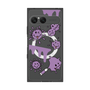 プレミアムスクエアケース with SnapMag［ PAINTING SMILE Purple ］