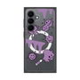 プレミアムスクエアケース with SnapMag［ PAINTING SMILE Purple ］