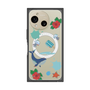 プレミアムスクエアケース with SnapMag［ DRAWING PAPER Blue ］