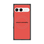 プレミアムスクエアケース with SnapMag［ NATURAL COMMODITY Red ］