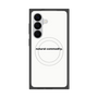 プレミアムスクエアケース with SnapMag［ NATURAL COMMODITY White ］