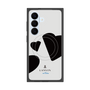 プレミアムスクエアケース with SnapMag［ LANVIN en Bleu Hearts Black - ランバン ハート ブラック ］