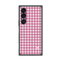 プレミアムスクエアケース with SnapMag［ Checkered Pink - ギンガムチェック ピンク ］