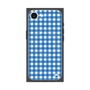 プレミアムスクエアケース with SnapMag［ Checkered Blue - ギンガムチェック ブルー ］