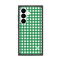 プレミアムスクエアケース with SnapMag［ Checkered Green - ギンガムチェック グリーン ］