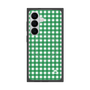 プレミアムスクエアケース with SnapMag［ Checkered Green - ギンガムチェック グリーン ］