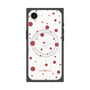 プレミアムスクエアケース with SnapMag［ Dippin dots Red - ディッピンドッツ レッド ］