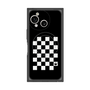 プレミアムスクエアケース with SnapMag［ Racing checkered flag - レーシングチェッカーフラッグ ］