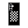 プレミアムスクエアケース with SnapMag［ Racing checkered flag - レーシングチェッカーフラッグ ］