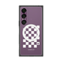 プレミアムスクエアケース with SnapMag［ Racing checkered flag White - レーシングチェッカーフラッグ ホワイト ］