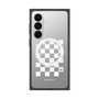 プレミアムスクエアケース with SnapMag［ Racing checkered flag White - レーシングチェッカーフラッグ ホワイト ］