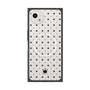 プレミアムスクエアケース with SnapMag［ CASEPLAY Crown dots Black - ケースプレイ・クラウン・ドッツ ブラック ］