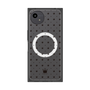プレミアムスクエアケース with SnapMag［ CASEPLAY Crown dots Black - ケースプレイ・クラウン・ドッツ ブラック ］
