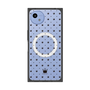 プレミアムスクエアケース with SnapMag［ CASEPLAY Crown dots Black - ケースプレイ・クラウン・ドッツ ブラック ］