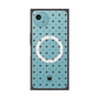 プレミアムスクエアケース with SnapMag［ CASEPLAY Crown dots Black - ケースプレイ・クラウン・ドッツ ブラック ］