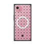 プレミアムスクエアケース with SnapMag［ CASEPLAY Crown dots Black - ケースプレイ・クラウン・ドッツ ブラック ］
