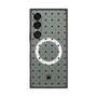 プレミアムスクエアケース with SnapMag［ CASEPLAY Crown dots Black - ケースプレイ・クラウン・ドッツ ブラック ］