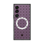 プレミアムスクエアケース with SnapMag［ CASEPLAY Crown dots Black - ケースプレイ・クラウン・ドッツ ブラック ］