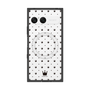 プレミアムスクエアケース with SnapMag［ CASEPLAY Crown dots Black - ケースプレイ・クラウン・ドッツ ブラック ］
