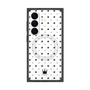 プレミアムスクエアケース with SnapMag［ CASEPLAY Crown dots Black - ケースプレイ・クラウン・ドッツ ブラック ］