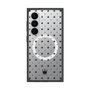 プレミアムスクエアケース with SnapMag［ CASEPLAY Crown dots Black - ケースプレイ・クラウン・ドッツ ブラック ］