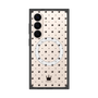 プレミアムスクエアケース with SnapMag［ CASEPLAY Crown dots Black - ケースプレイ・クラウン・ドッツ ブラック ］
