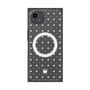 プレミアムスクエアケース with SnapMag［ CASEPLAY Crown dots White - ケースプレイ・クラウン・ドッツ ホワイト ］