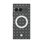 プレミアムスクエアケース with SnapMag［ CASEPLAY Crown dots White - ケースプレイ・クラウン・ドッツ ホワイト ］