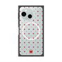 プレミアムスクエアケース with SnapMag［ CASEPLAY Crown dots Red - ケースプレイ・クラウン・ドッツ レッド ］