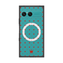 プレミアムスクエアケース with SnapMag［ CASEPLAY Crown dots Red - ケースプレイ・クラウン・ドッツ レッド ］