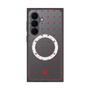 プレミアムスクエアケース with SnapMag［ CASEPLAY Crown dots Red - ケースプレイ・クラウン・ドッツ レッド ］
