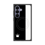 プレミアムスクエアケース with SnapMag［ CASEPLAY Bi-Colors Black & White - ケースプレイ・バイカラー ブラック＆ホワイト ］