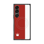プレミアムスクエアケース with SnapMag［ CASEPLAY Bi-Colors Red & White - ケースプレイ・バイカラー レッド＆ホワイト ］