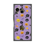 プレミアムスクエアケース with SnapMag［ Halloween Party - Purple ］