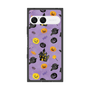 プレミアムスクエアケース with SnapMag［ Halloween Party - Purple ］