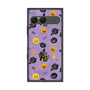 プレミアムスクエアケース with SnapMag［ Halloween Party - Purple ］