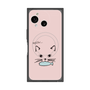 プレミアムスクエアケース with SnapMag［ 食いしん坊なねこ - Pink ］