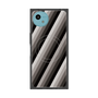 プレミアムスクエアケース with SnapMag［ Middle Stripe - Black ］