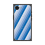 プレミアムスクエアケース with SnapMag［ Middle Stripe - Blue ］