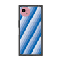 プレミアムスクエアケース with SnapMag［ Middle Stripe - Blue ］