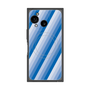 プレミアムスクエアケース with SnapMag［ Middle Stripe - Blue ］