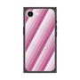 プレミアムスクエアケース with SnapMag［ Middle Stripe - Pink ］
