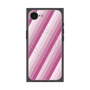 プレミアムスクエアケース with SnapMag［ Middle Stripe - Pink ］