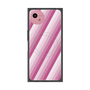 プレミアムスクエアケース with SnapMag［ Middle Stripe - Pink ］