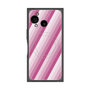 プレミアムスクエアケース with SnapMag［ Middle Stripe - Pink ］