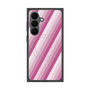プレミアムスクエアケース with SnapMag［ Middle Stripe - Pink ］