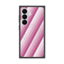 プレミアムスクエアケース with SnapMag［ Middle Stripe - Pink ］